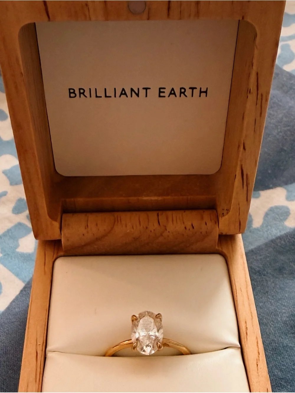 Gorgeous Petite Elodie Diamond Ring / Brilliant Earth